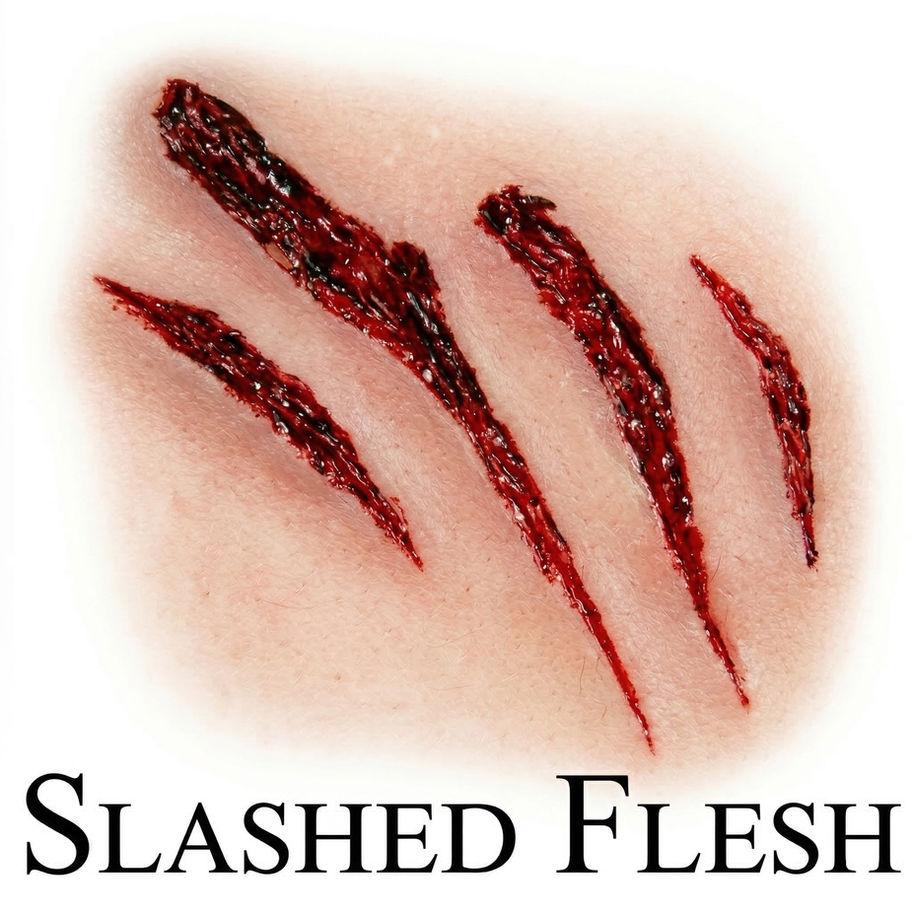SLASHED FLESH simulated wounds