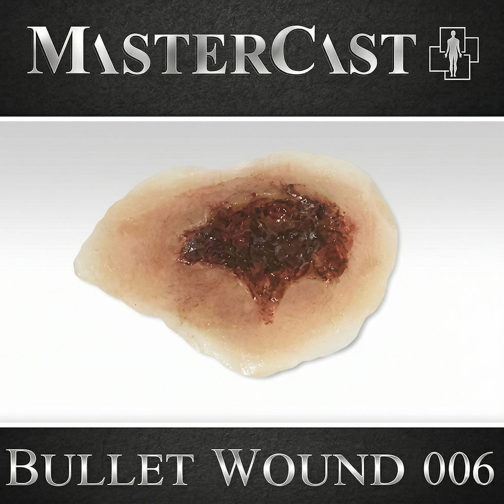 Mastercast Bullet Wound 006 simulation prosthetic