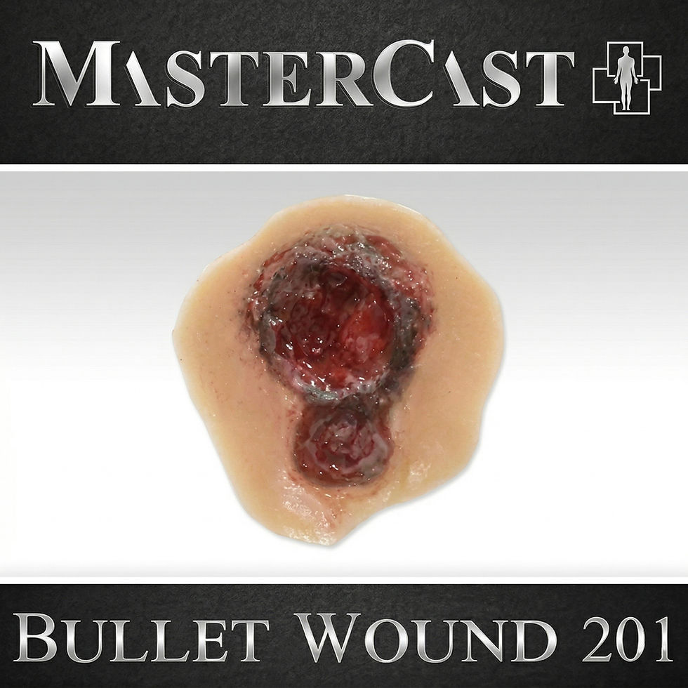 MASTERCAST BULLET WOUND 201 simulation