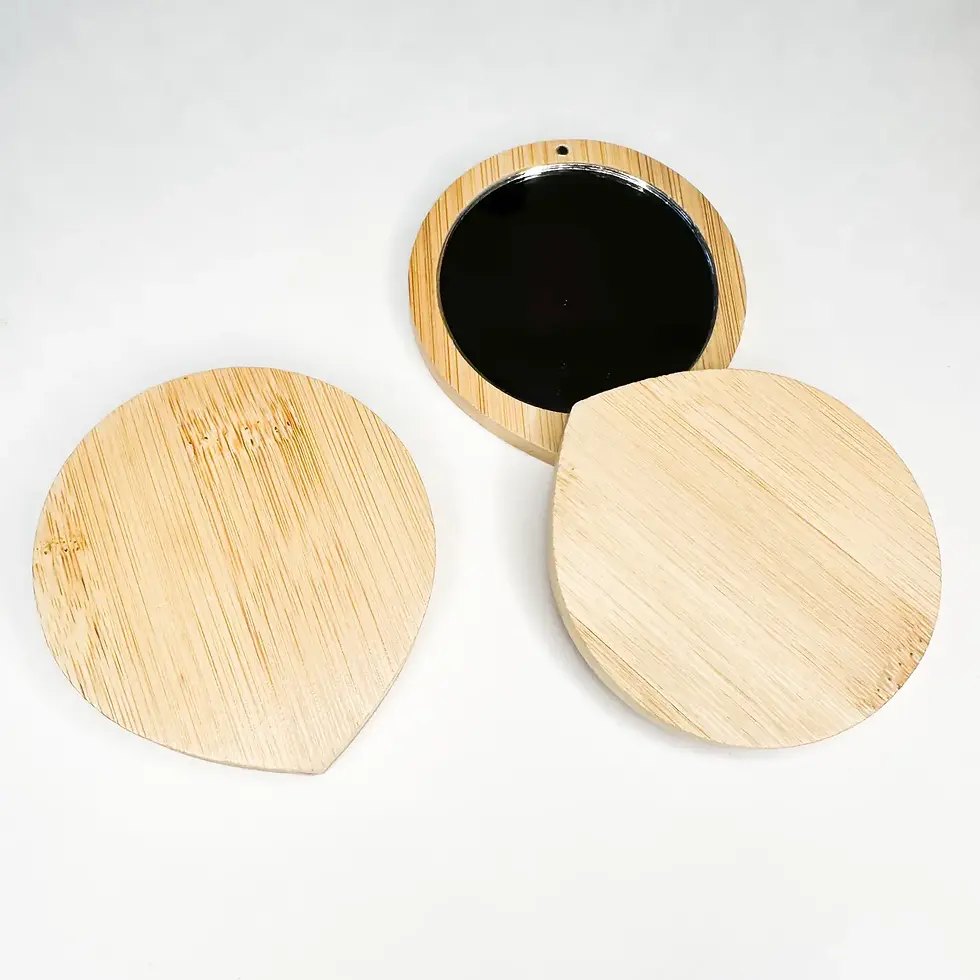 Thumbnail: Plastic-Free Bamboo Travel Makeup Mirror