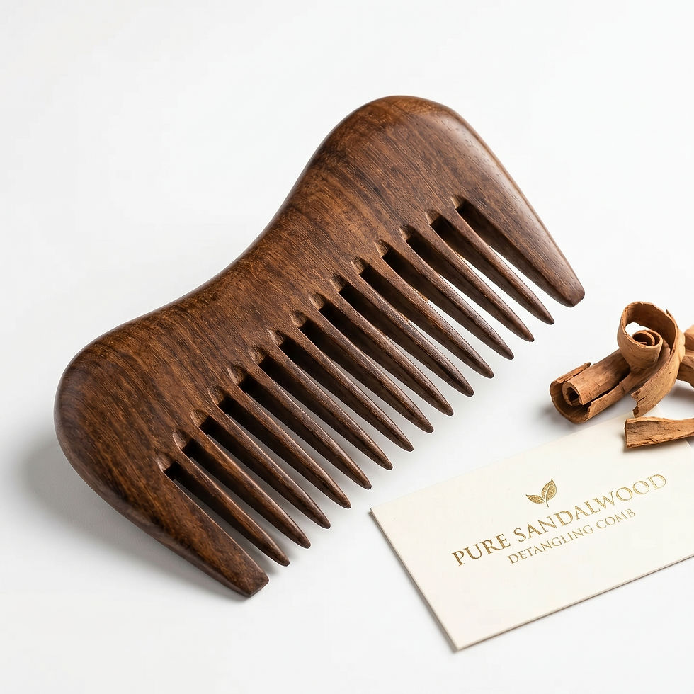 Thumbnail: Natural Sandalwood Detangling Comb