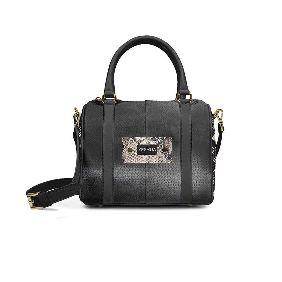 Thumbnail: YESHUA Python Band Shoulder Bag