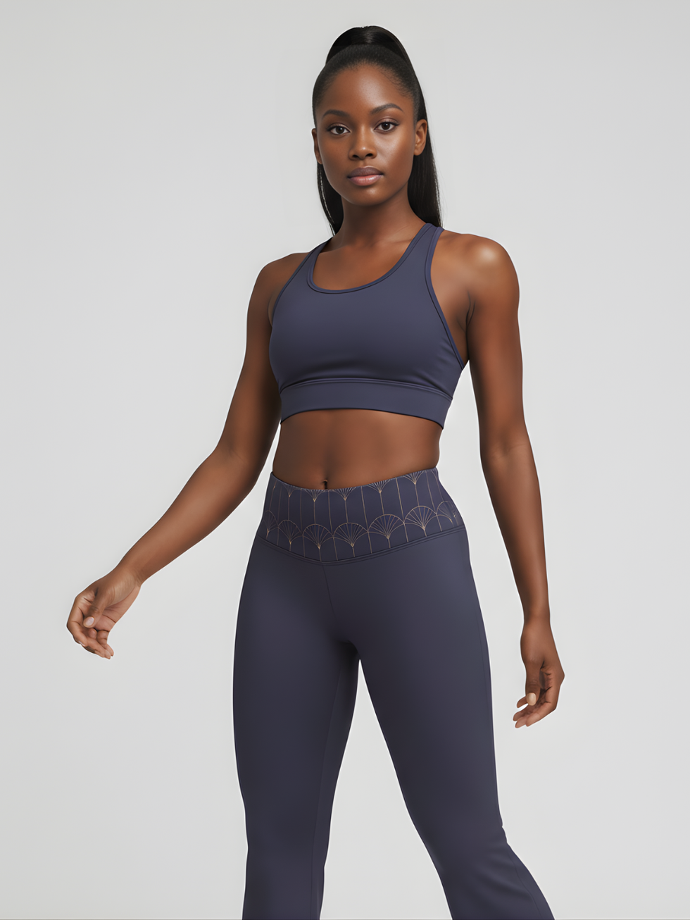 Empire Palms Flare Leggings