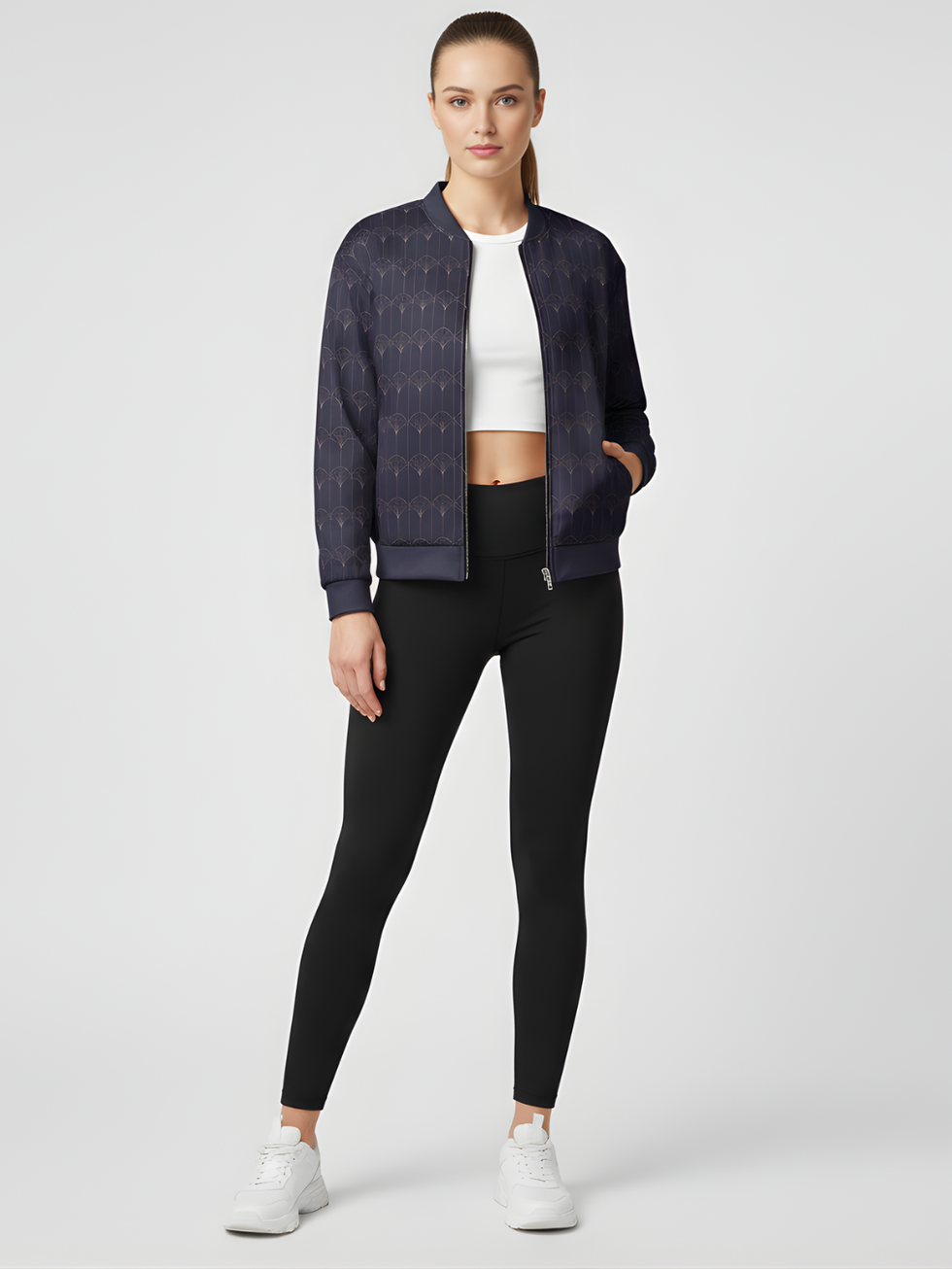 Empire Palms Bomber Jacket