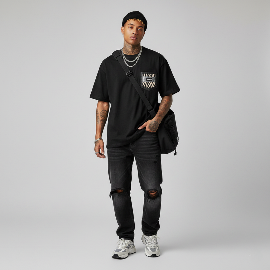 The YESHUA Zebra Stripe Designer Premium T-shirt