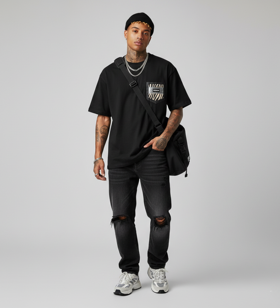 The YESHUA Zebra Stripe Designer Premium T-shirt