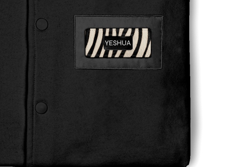 The YESHUA Minimal Zebrs Designer Premium Jacket