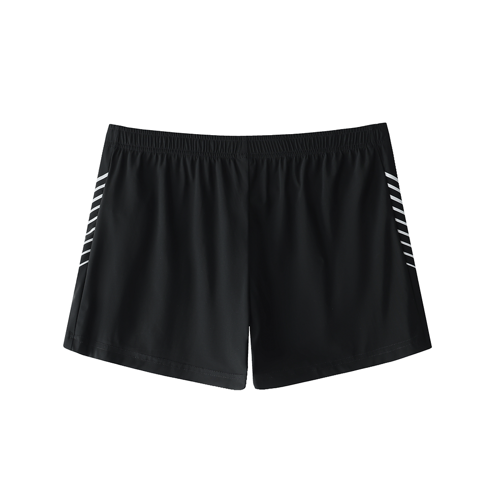 Thumbnail: YESHUA Men's Side-Stripe Performance Shorts