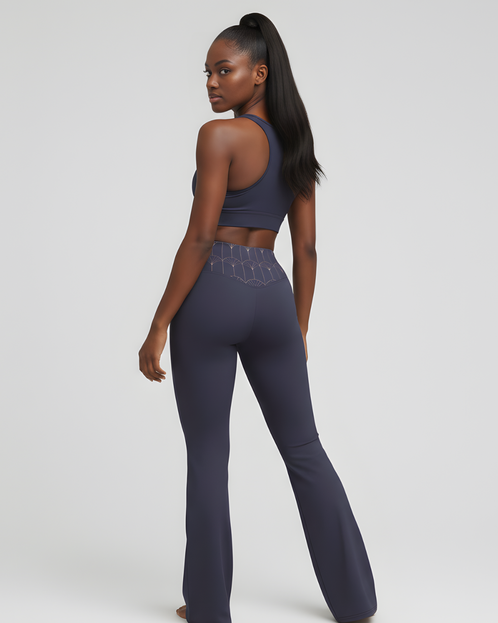 Empire Palms Flare Leggings
