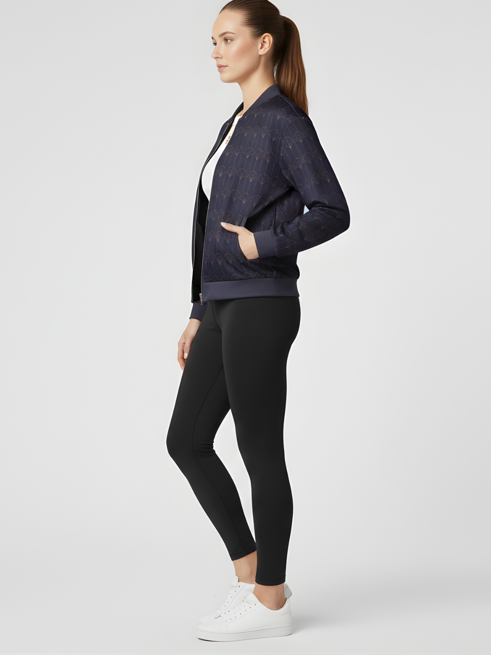 Empire Palms Bomber Jacket