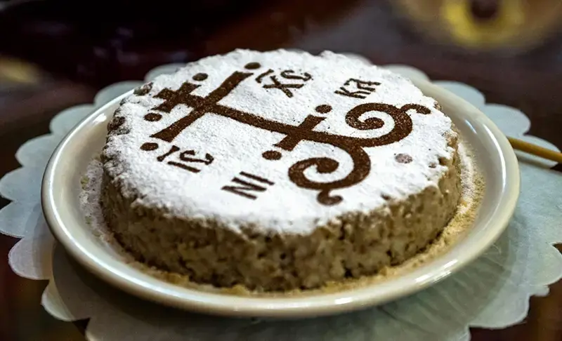 Coliva pour les défunts