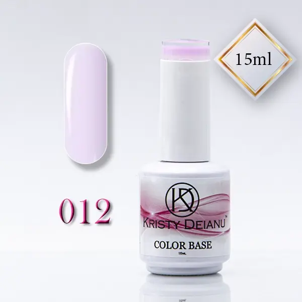 Rubber Base colorée KRISTY DEIANU pour manucure russe