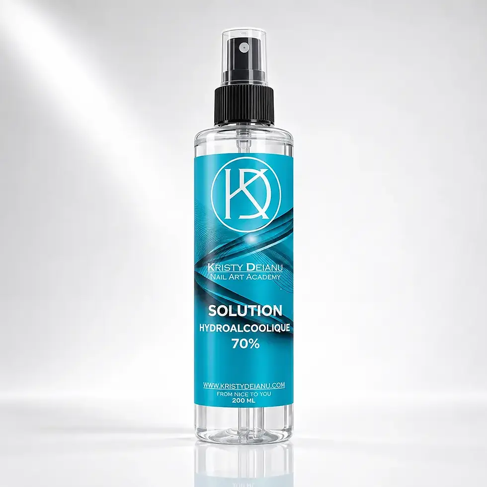 Solution hydroalcoolique pour ongles et manucure