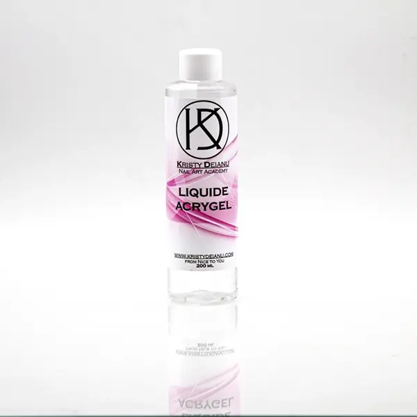 Liquide pour pose d'ongle en acrygel / polygel
