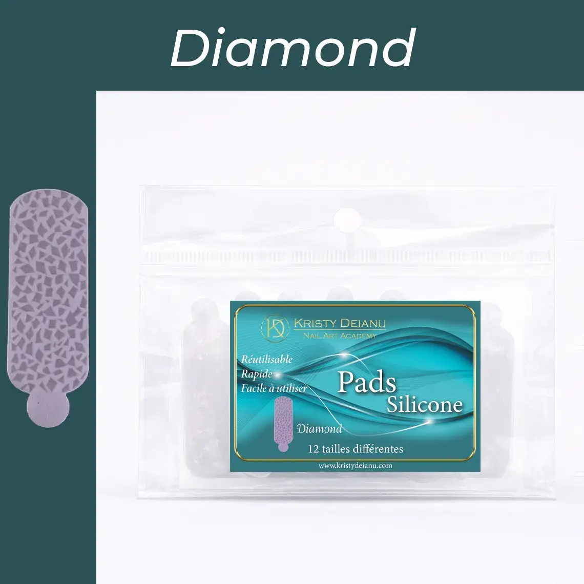 Pads Silicone Diamond KRISTY DEIANU