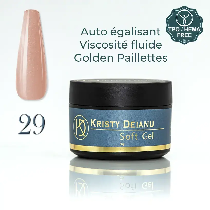 Gel de construction pour ongles