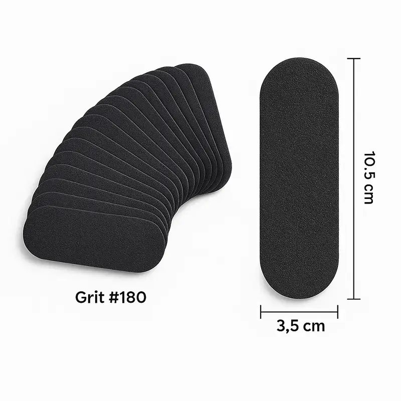 Recharges abrasives jetables pour pédicure