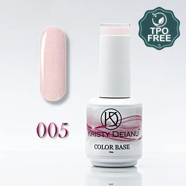 Rubber Base colorée KRISTY DEIANU pour manucure russe