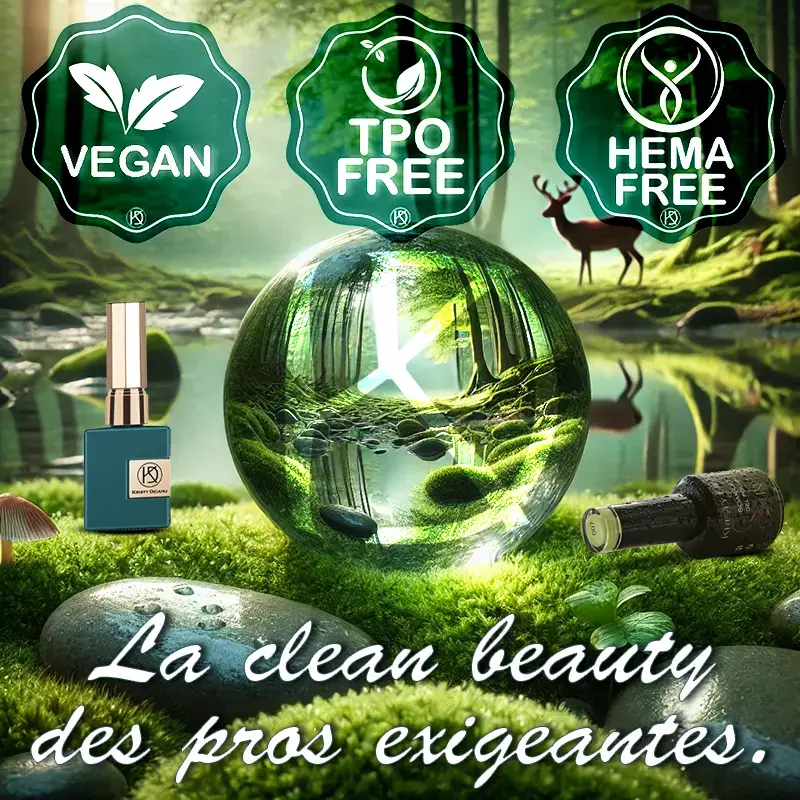 Produits pour les ongles vegan hema free et TPO free