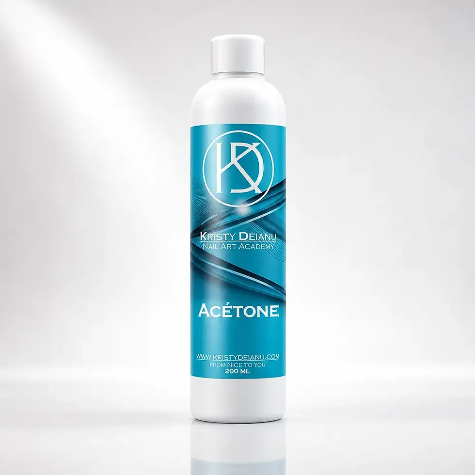 Acetone pour ongles et manucure