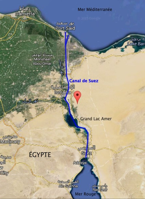 The Suez Canal Expansion – Enhancing global trade efficiency with wider, deeper waterways for increased maritime traffic.