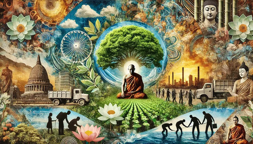 El Budismo y su Relación con la Justicia Social y Ecológica