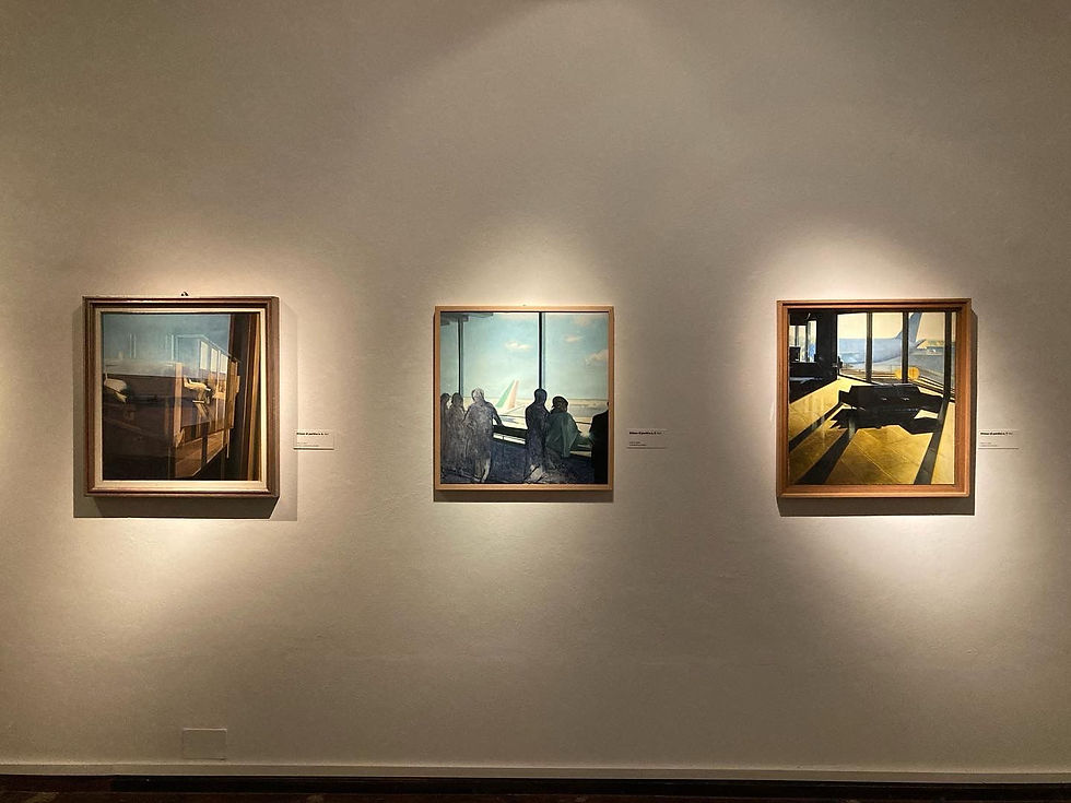 Piero Guccione | Attesa di partire