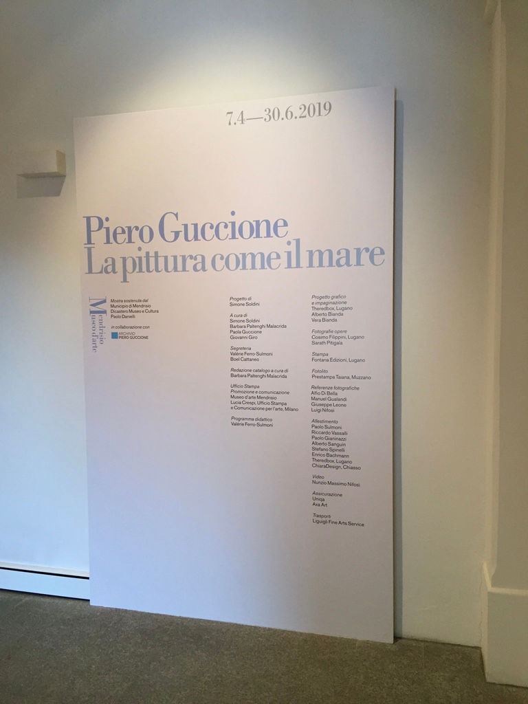 Piero Guccione. La pittura come il mare