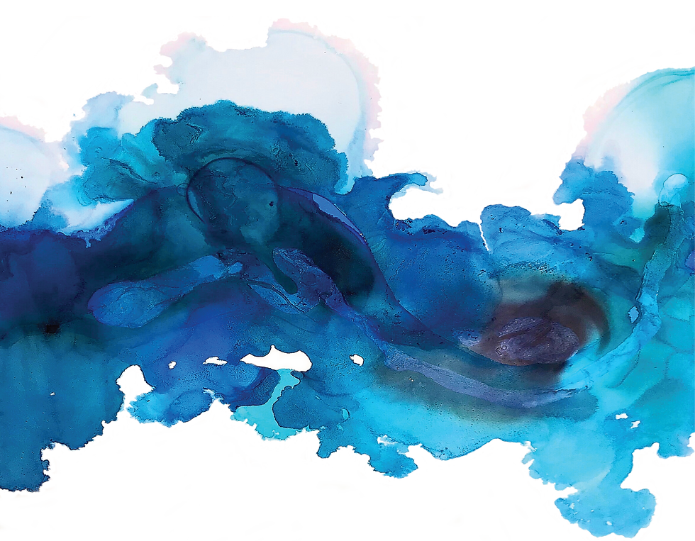 Behind the banner is a blue palette watercolor that represents Book Realm Revisions' branding.