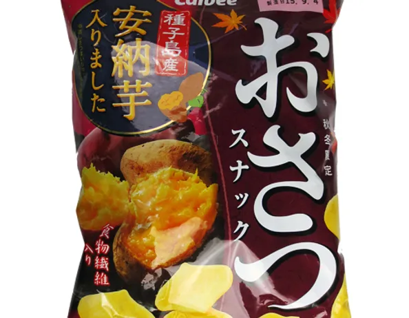 おさつスナック 安納芋入り スナック菓子 お菓子のカロリー紹介サイト お菓子の菓子爺 おさつスナック 安納芋入り スナック菓子 お菓子のカロリー紹介サイト お菓子の菓子爺