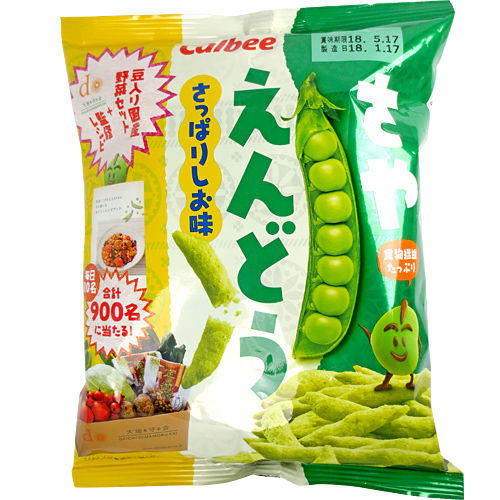 さやえんどう さっぱりしお味｜スナック菓子｜お菓子のカロリー紹介サイト お菓子の菓子爺