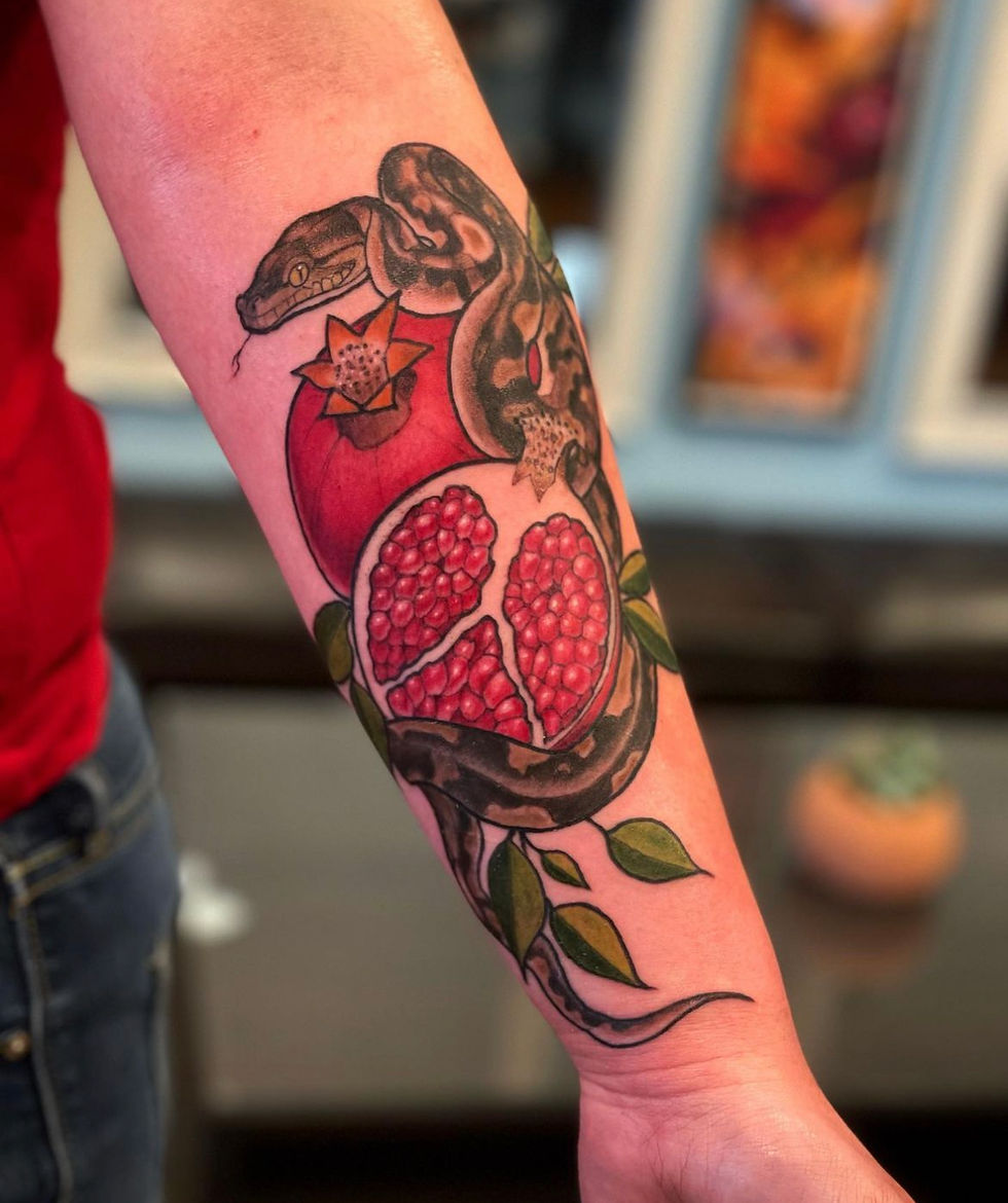 pomegranate snake
