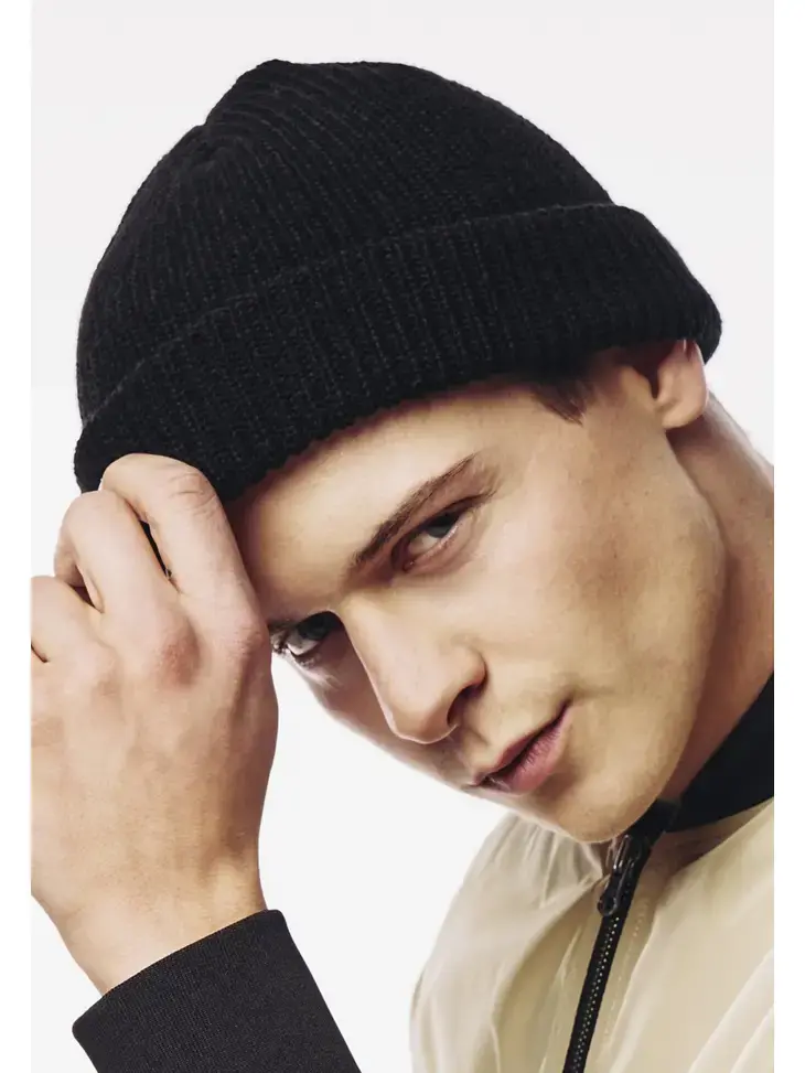 Mütze Fisherman schwarz
