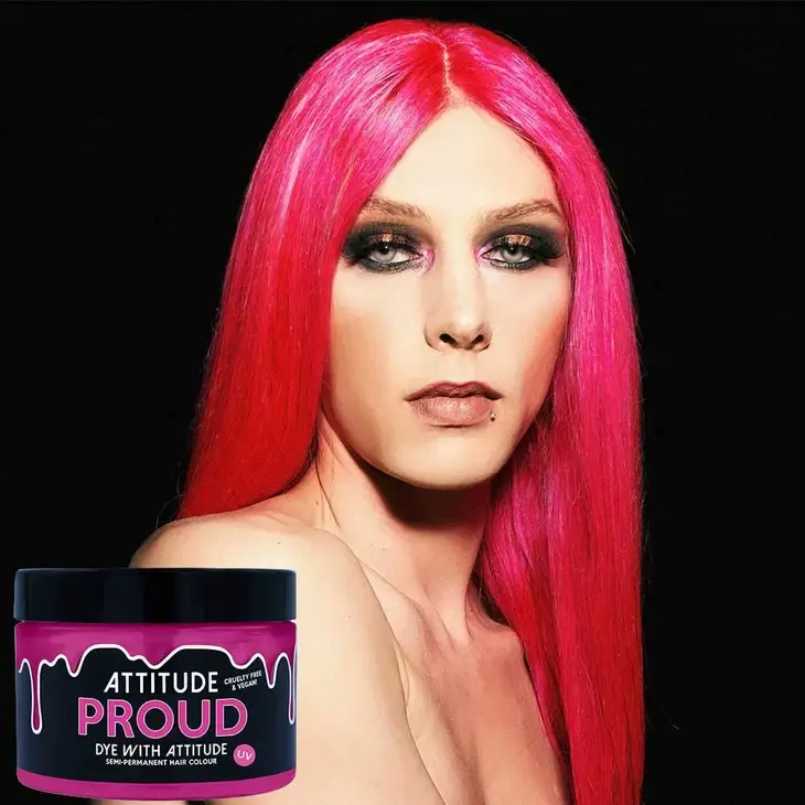 UV- Haarfarbe Pink - Vegan, tierversuchsfrei