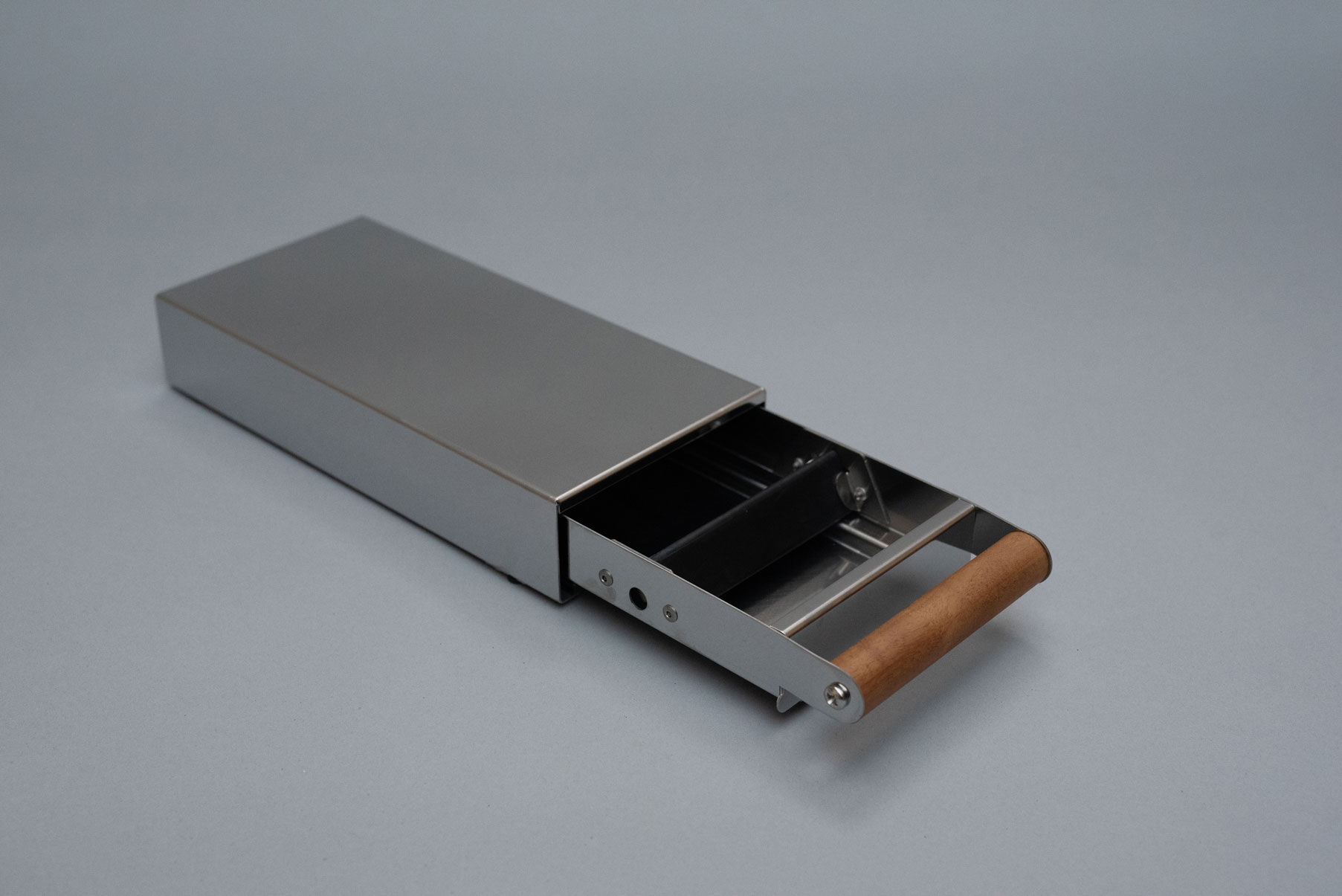 Knockbox drawer åben