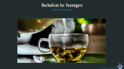 Medicine tasting slide