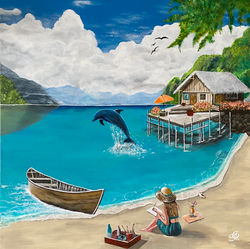 Vacances de rêves 30''X30''