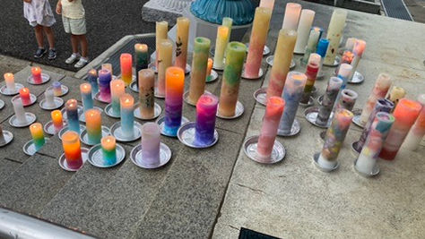 kawagoe candle Night at最明寺