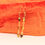 Miniature : Boucles d'Oreilles Te Quiero Citrine Hématite doré 3cm