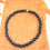 Miniature : Bracelet L' Obsidienne - Doré
