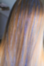 Thumbnail: Royal Blue - Tape-in Tinsel Extensions