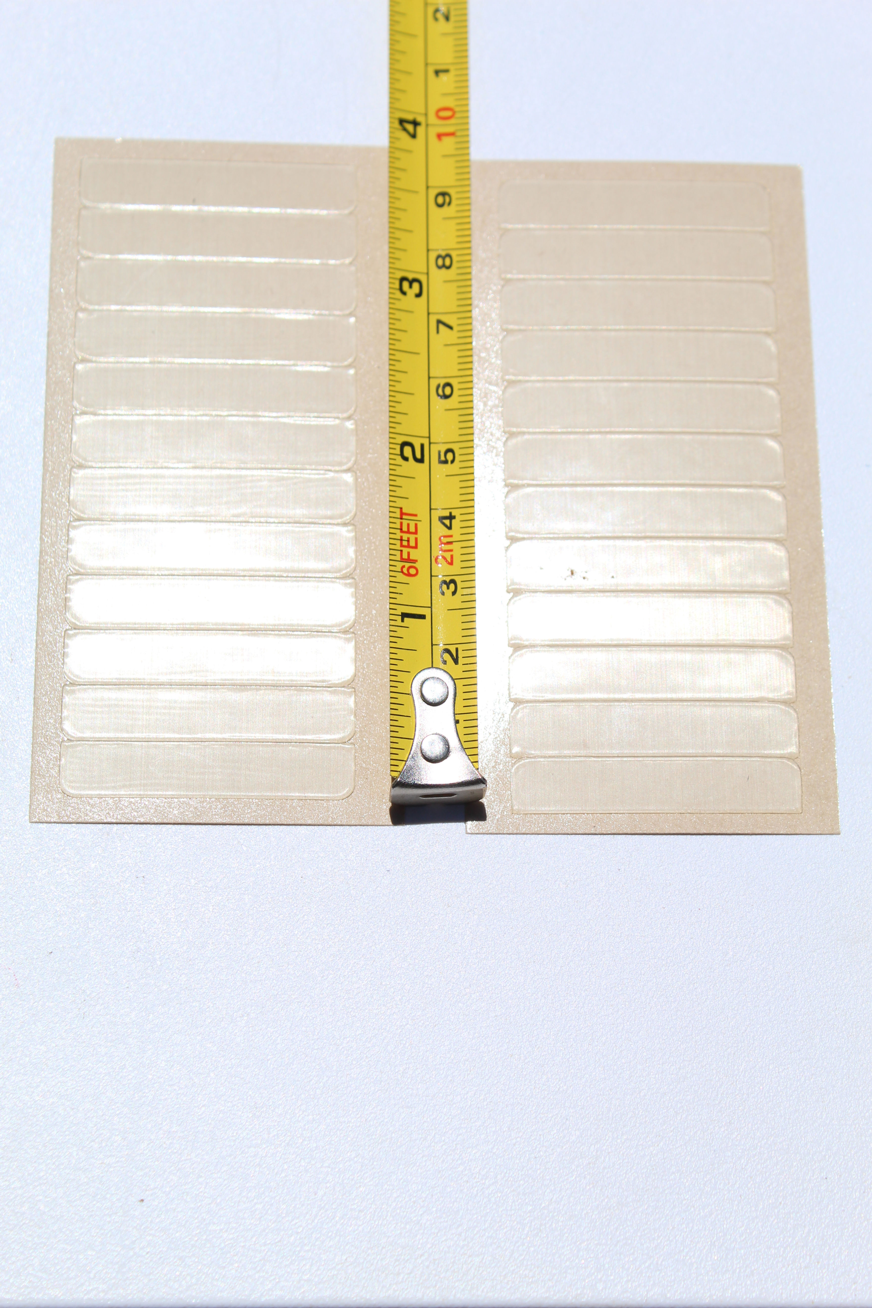 ONE sided hair tape- 5 sheets - 60 total strips