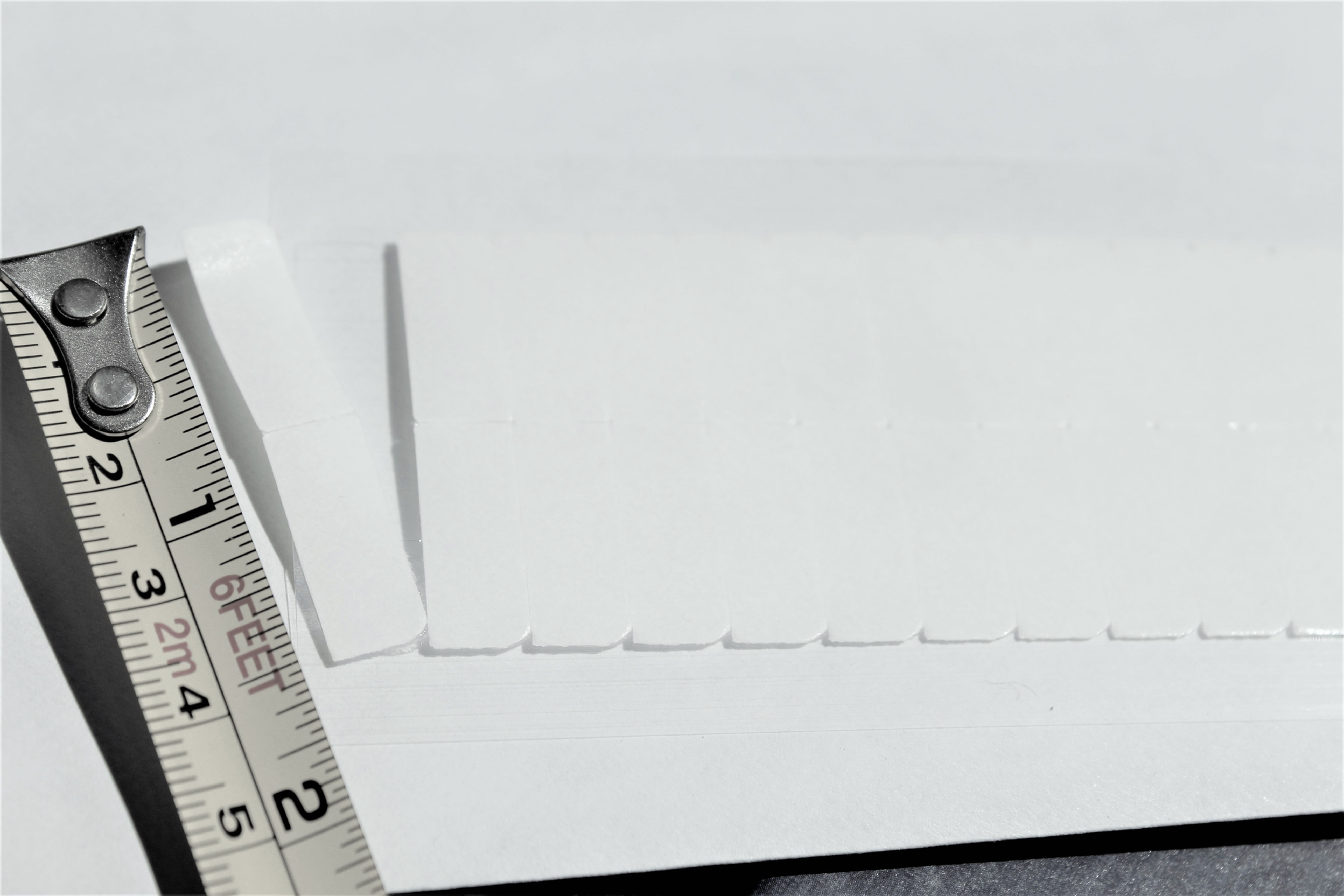 TWO-sided hair tape- 5 sheets - 60 strips