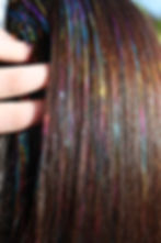 Thumbnail: Neon Rainbow - Insta-Tinsel Tape-in Extensions