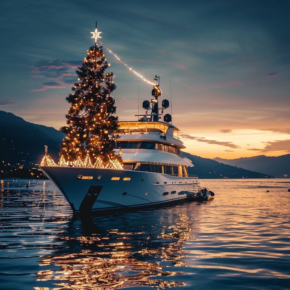 Christmas Yacht