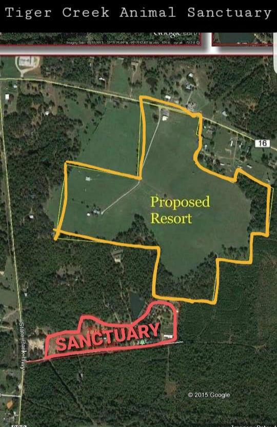 Tiger Creek Animal Sanctuary uses nonprofit funds for a forprofit resort