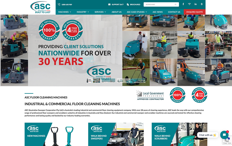 Business Life with Australian Sweeper Corporation