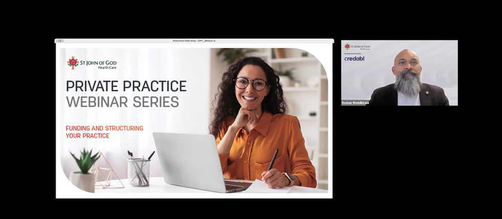Funding and structuring your practice
