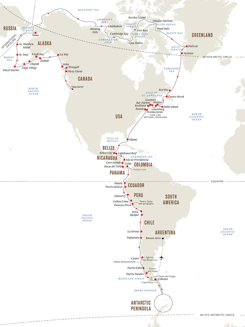 Hurtigruten Pole to Pole