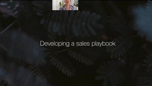 Developing a sales playbook